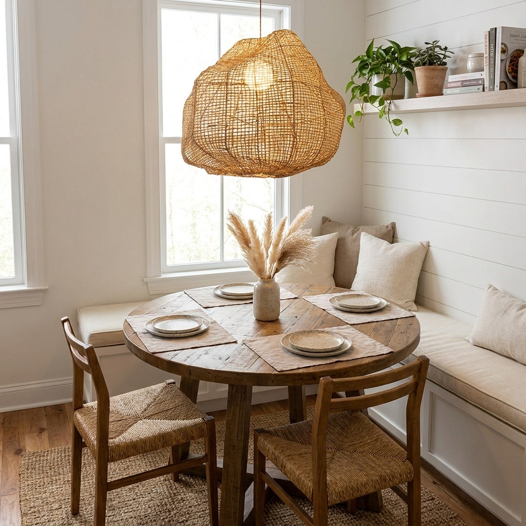 Cairn Woven Rattan Pendant Lamp