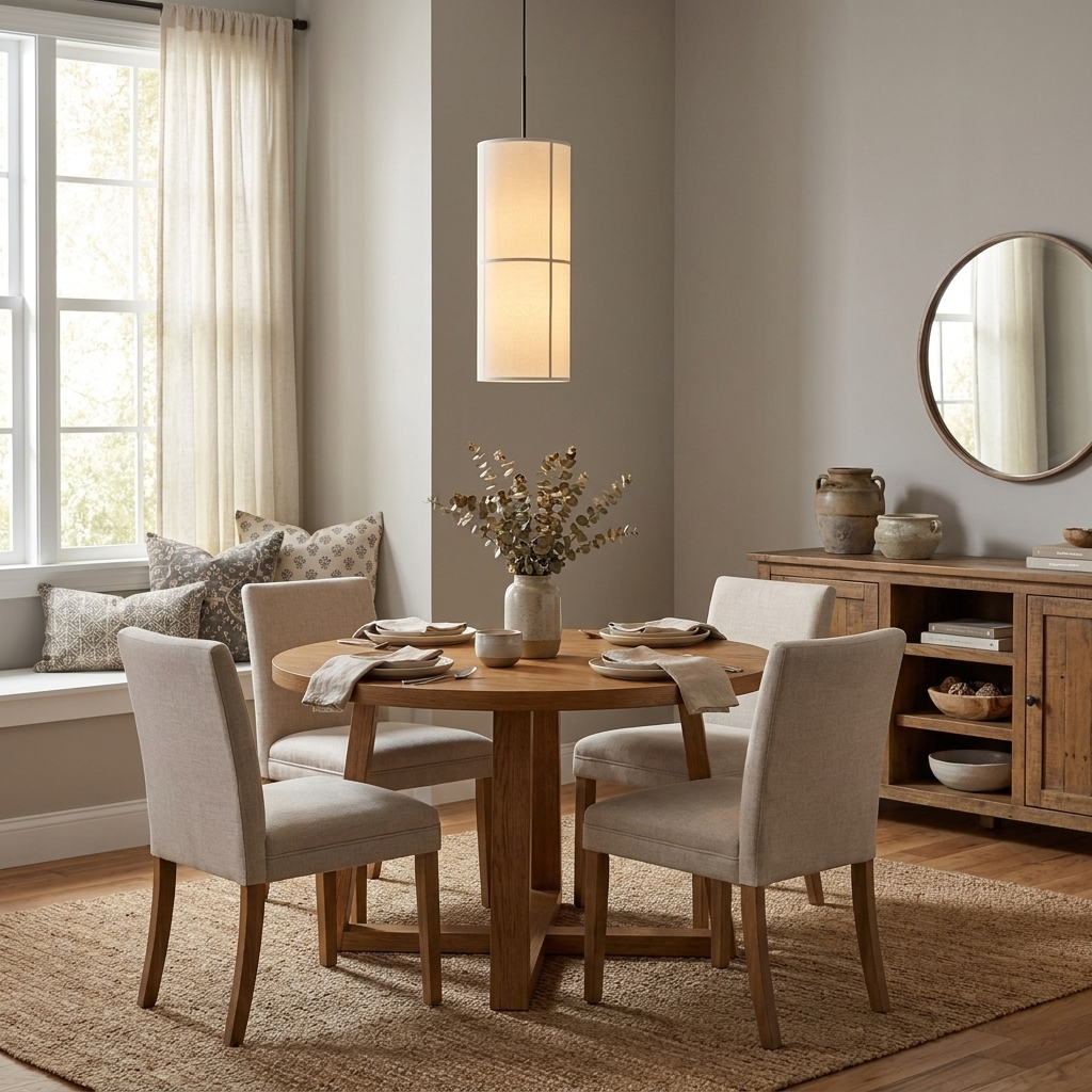 Column Fabric Pendant Lamp