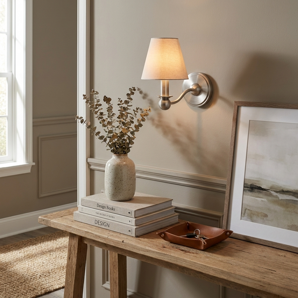 Harlow Fabric Wall Sconce