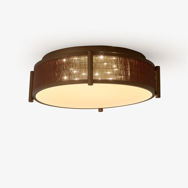 Bamboo Weave Ceiling Lamp