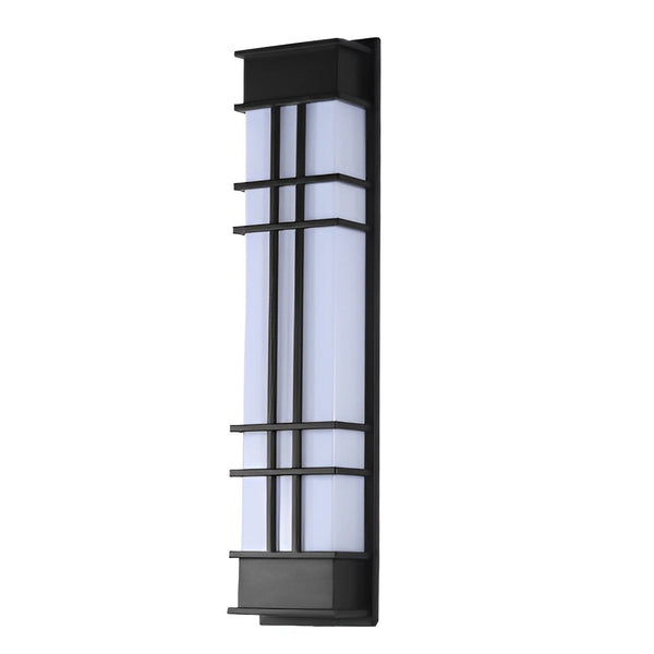 Loisa Retro Rectangular LED Traditional Outdoor Wall Lamp