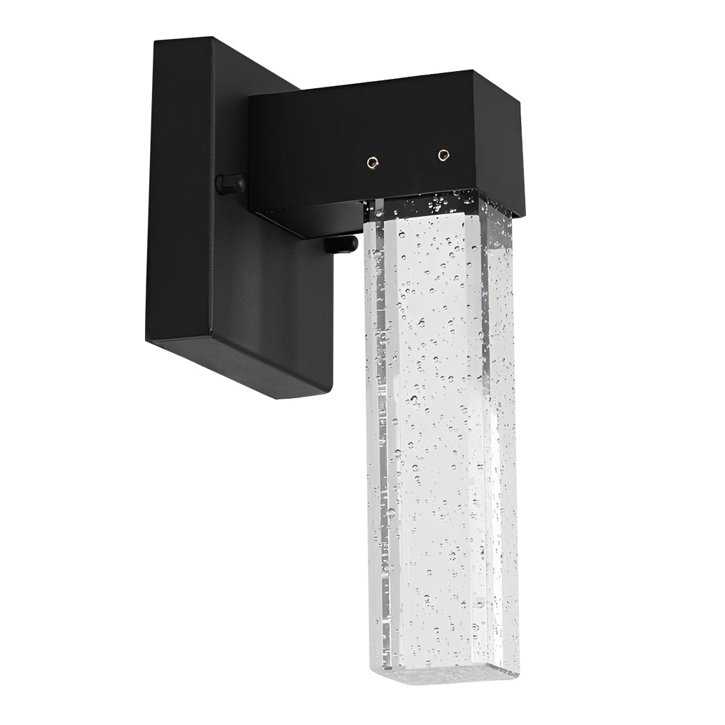 Luxisora LED Classic Modern Crystal Outdoor Wall Lamp