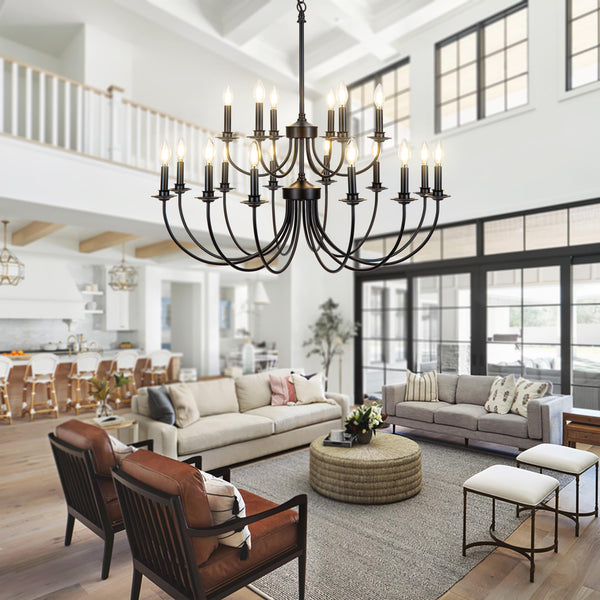Silva LED Chandelier Bedroom Living Room Ding Room