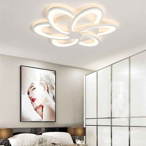 Arisha Flower Shape Ceiling Light White , 2 Style