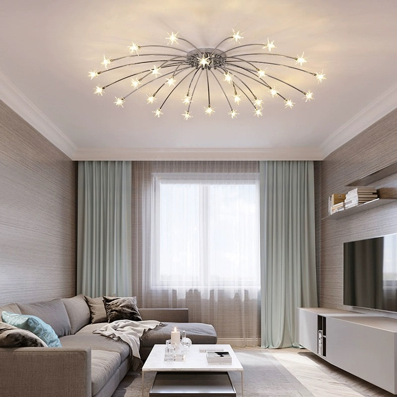 Starry LED Ceiling Light for Living Room