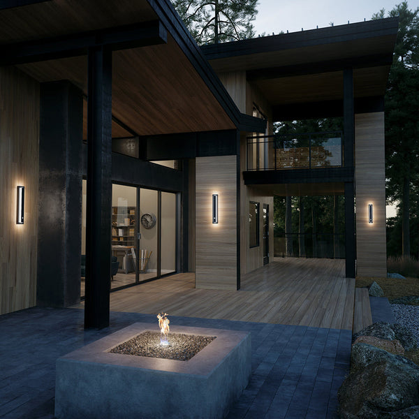Simple LED Long Outdoor Wall Light for Patio