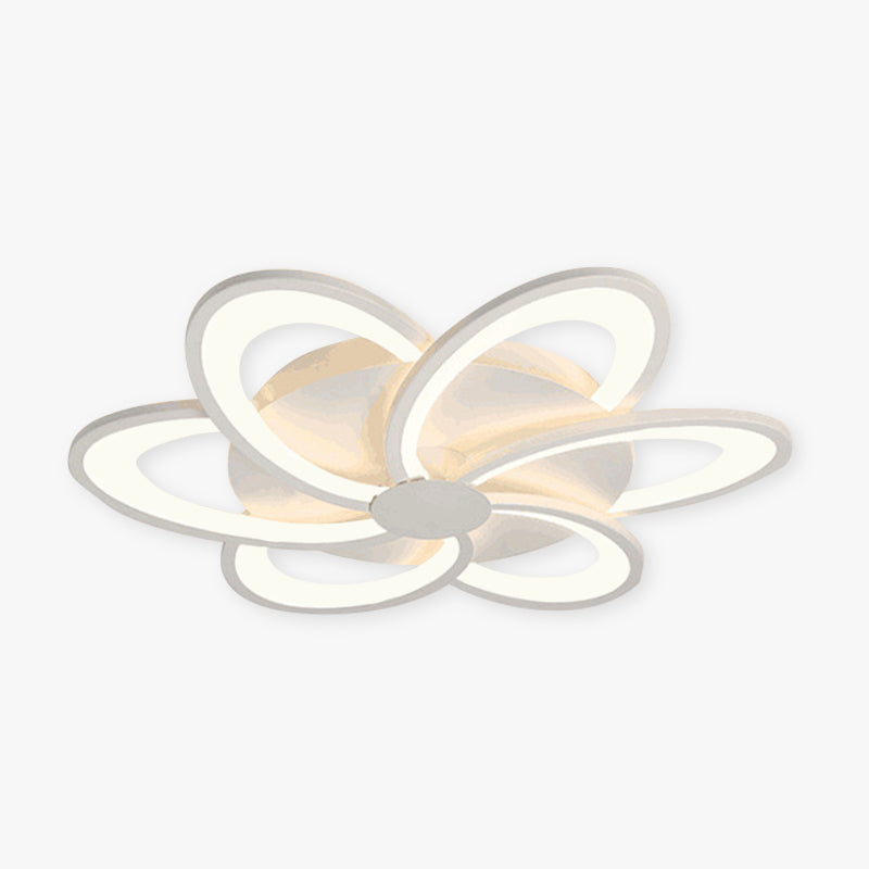 Arisha Flower Shape Ceiling Light White , 2 Style