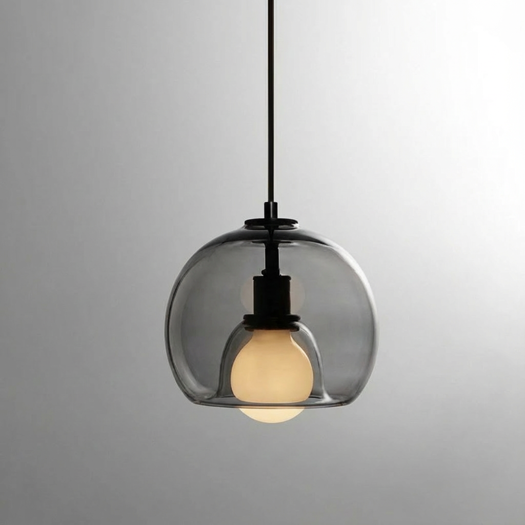 Modern Multi-Head Glass Kitchen Pendant Lighting