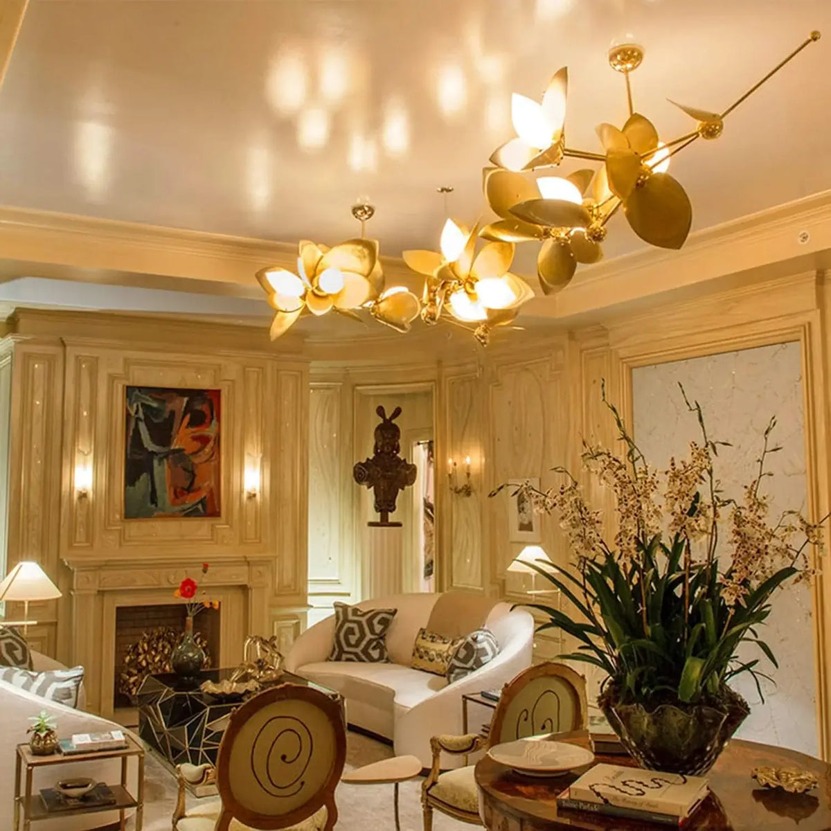 Laurel Blossom Chandelier