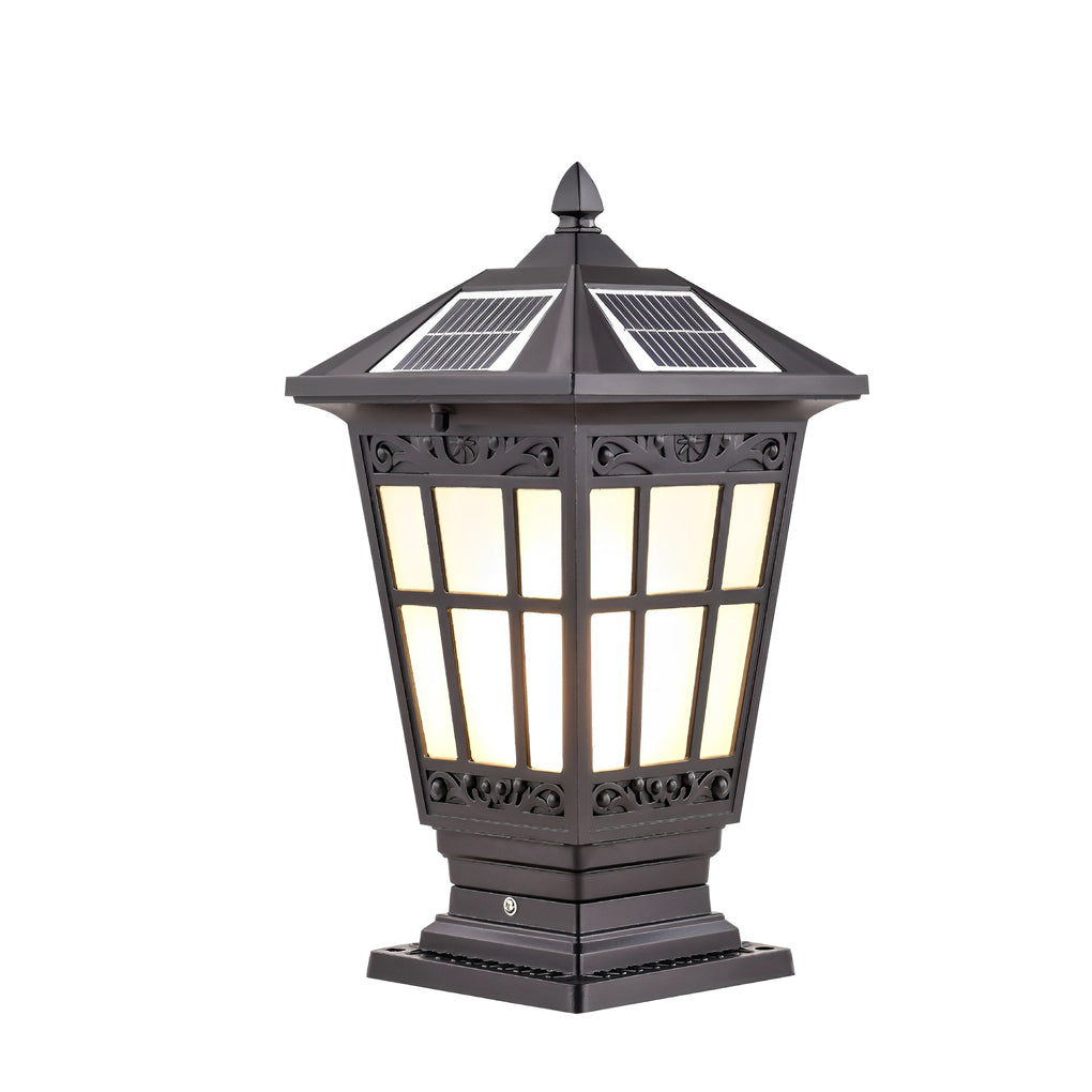 Mirorise LED Retro Outdoor Post Cap Pillar Lamp