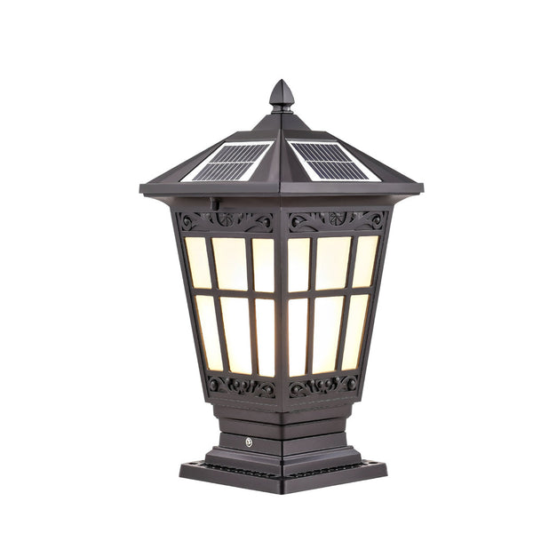 Mirorise LED Retro Outdoor Post Cap Pillar Lamp