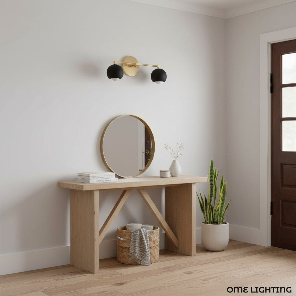 Chroma Globe Wall Sconce Light