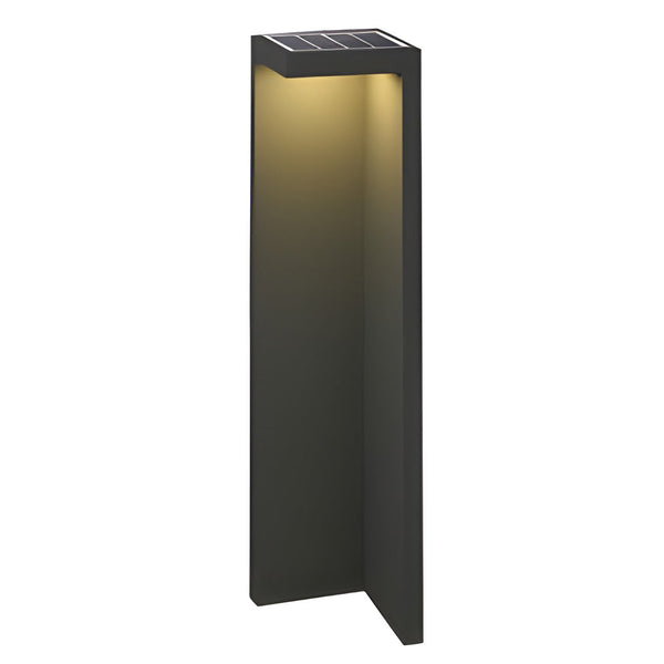 Fredy Rectangular Fixture Modern Glass Outdoor Path Light