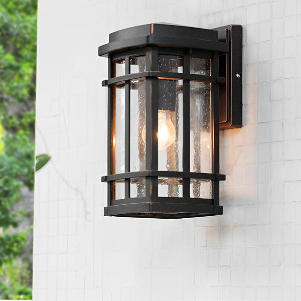 Viraeiella Retro Simple Bubbles Modern Outdoor Wall Light