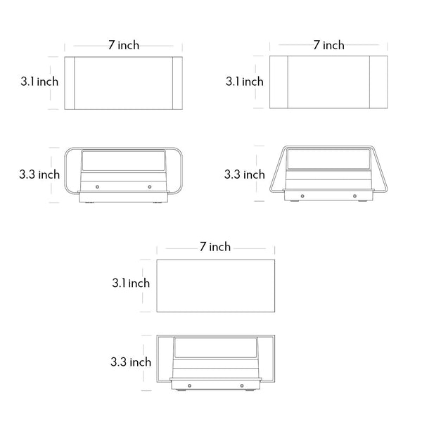 Viraaeria Minimalist Nordic-style Outdoor Wall Lights