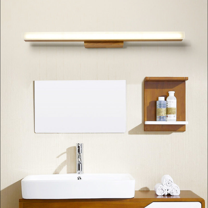 Waterproof Anti Fog Solid Wood LED Picture Light