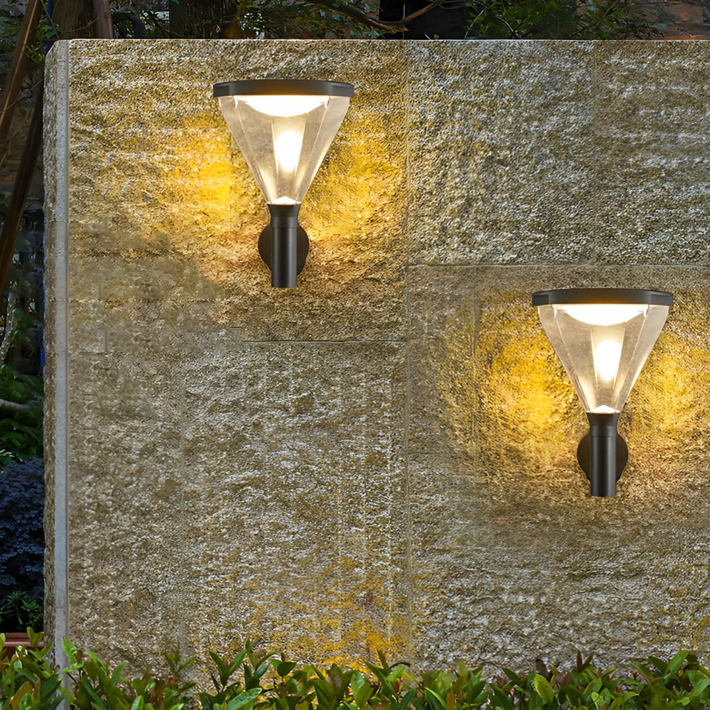 Renivise Modern Solar Outdoor Wall Lights