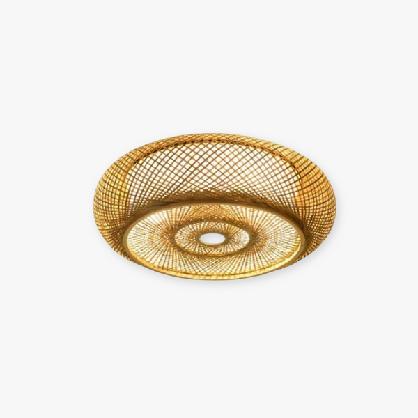 Bamboo Rattan Ceiling Light for Restaurant