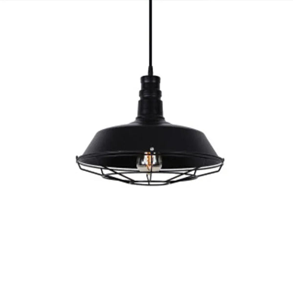 Epoch Rustic Black Industrial Pendant Light Shade