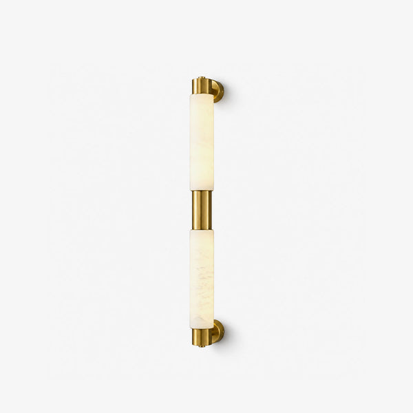 Tube Alabaster Wall Sconce