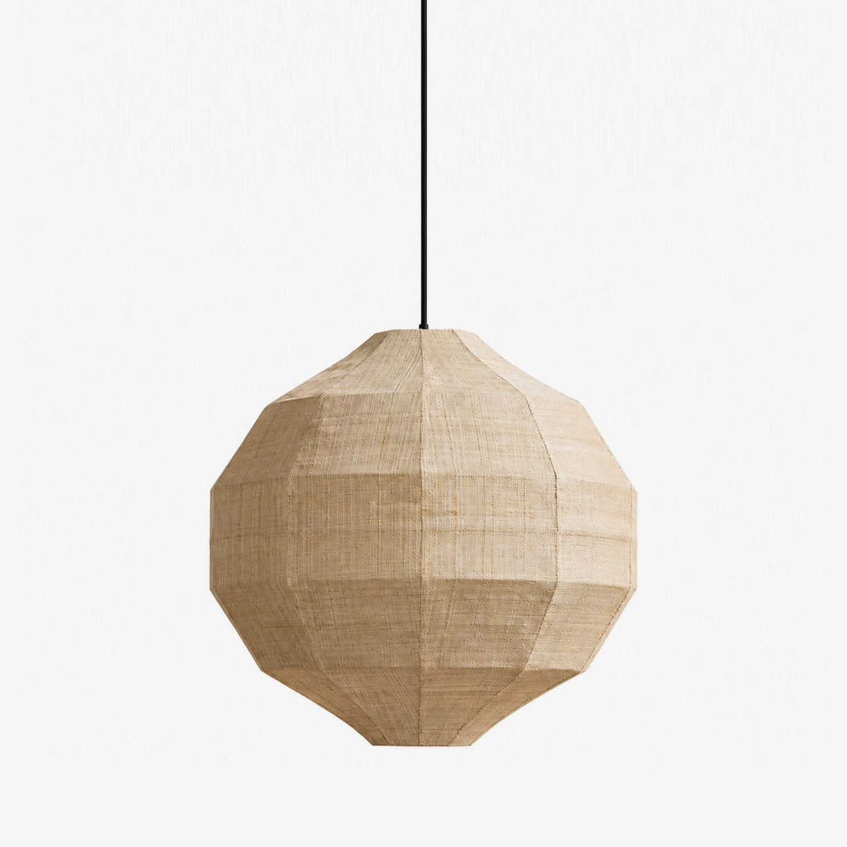Facet Fabric Pendant Lamp