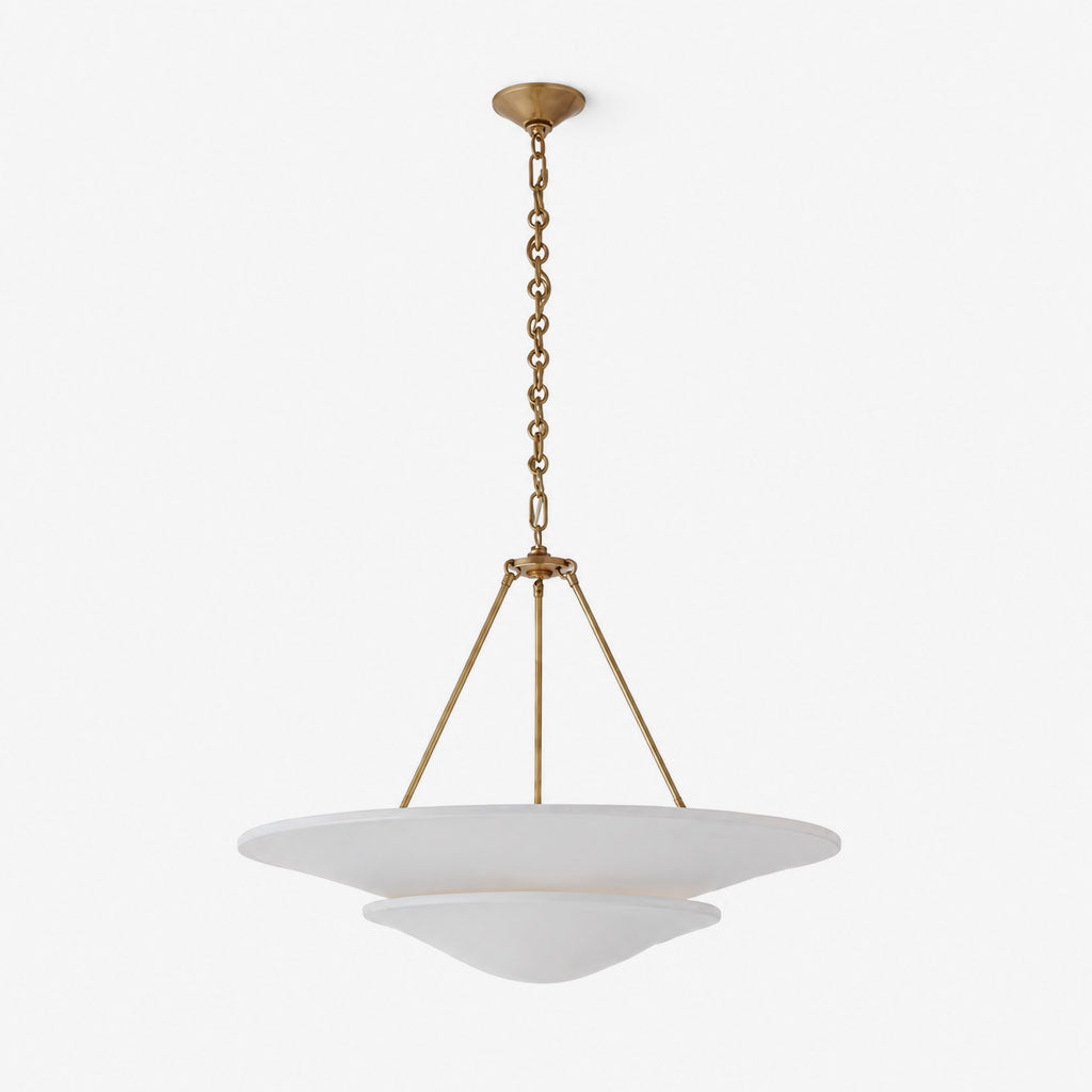 Marvelle Tiered Plaster Chandelier
