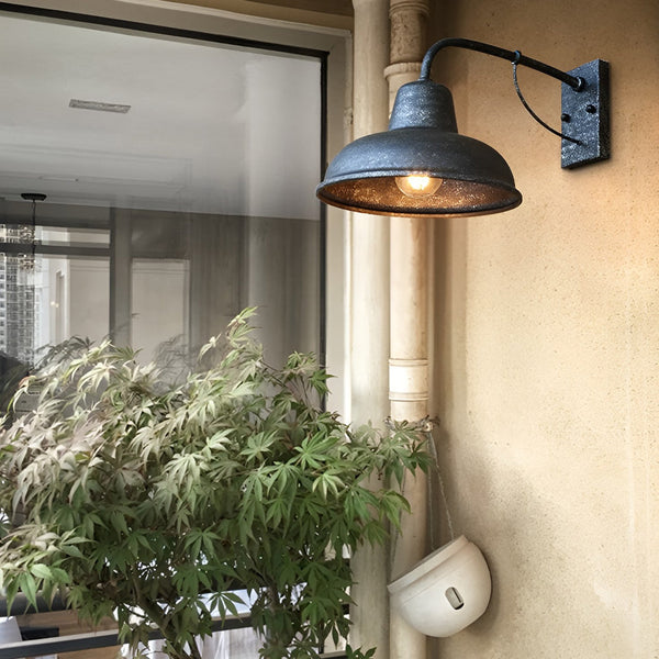 Rhe Vintage Trumpet LED Retro Outdoor Wall Lights