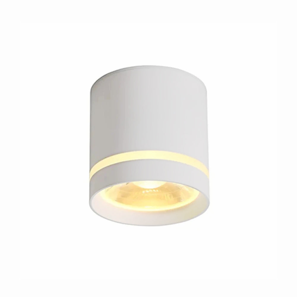 Aria Ceiling Light Mini Modern, White/Black, Bedroom/Living Room