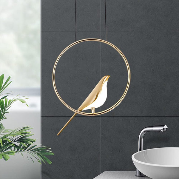 Magpie Metal LED Ring Pendant Light