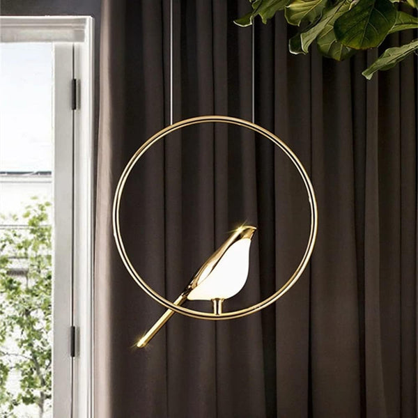 Magpie Metal LED Ring Pendant Light