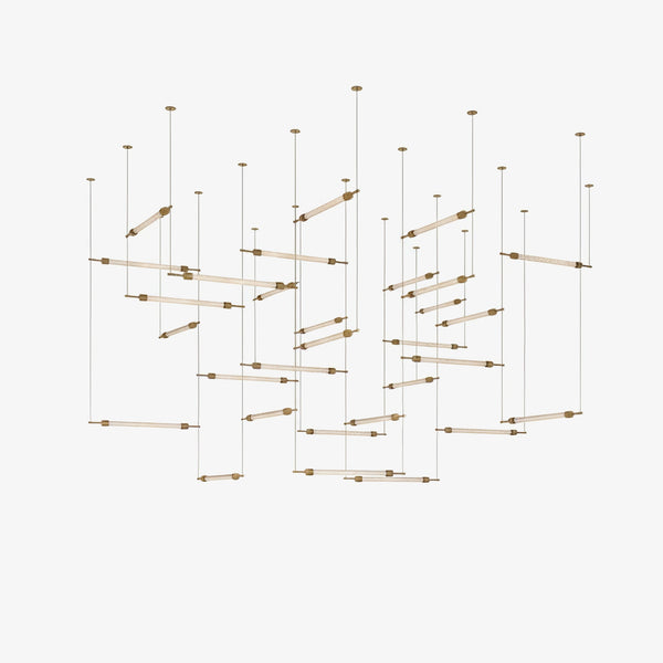 Crystal Grid Customize Chandelier