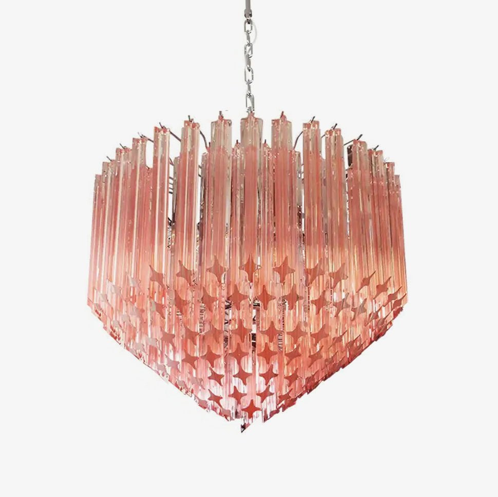 Murano Prisms Multicolored Chandelier