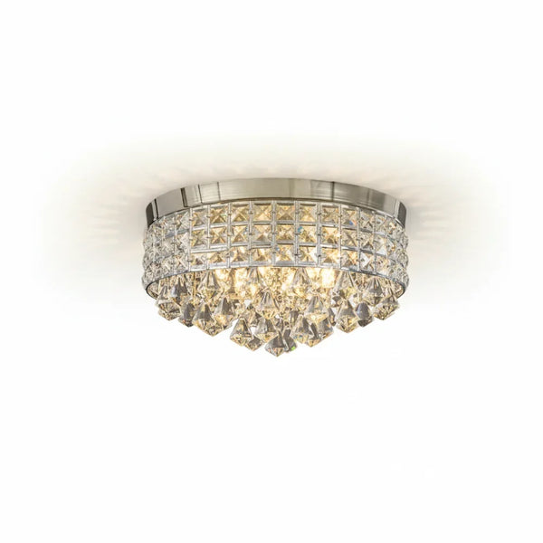 Minimalist Luxury Crystal Bead 6/9-Light Ceiling Lamp