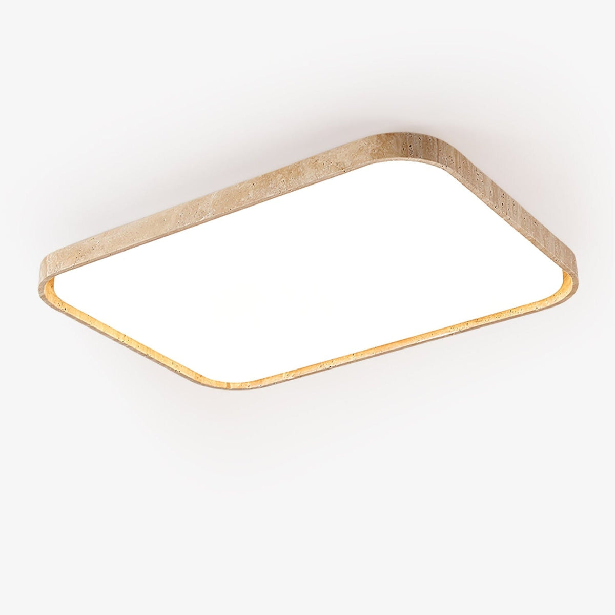 Travertine Lumo Stone Ceiling Light