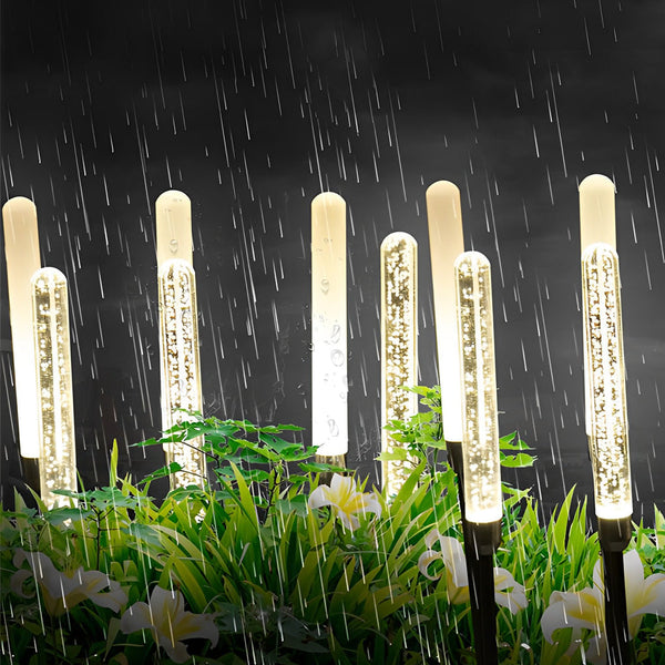 Nathani Bubble Reed LED Outdoor Lawn Lights