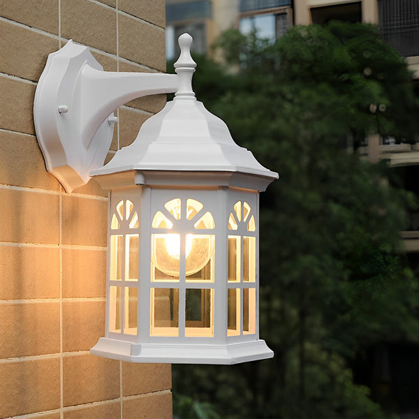 Reina Alloy LED European Outdoor Wall Lights