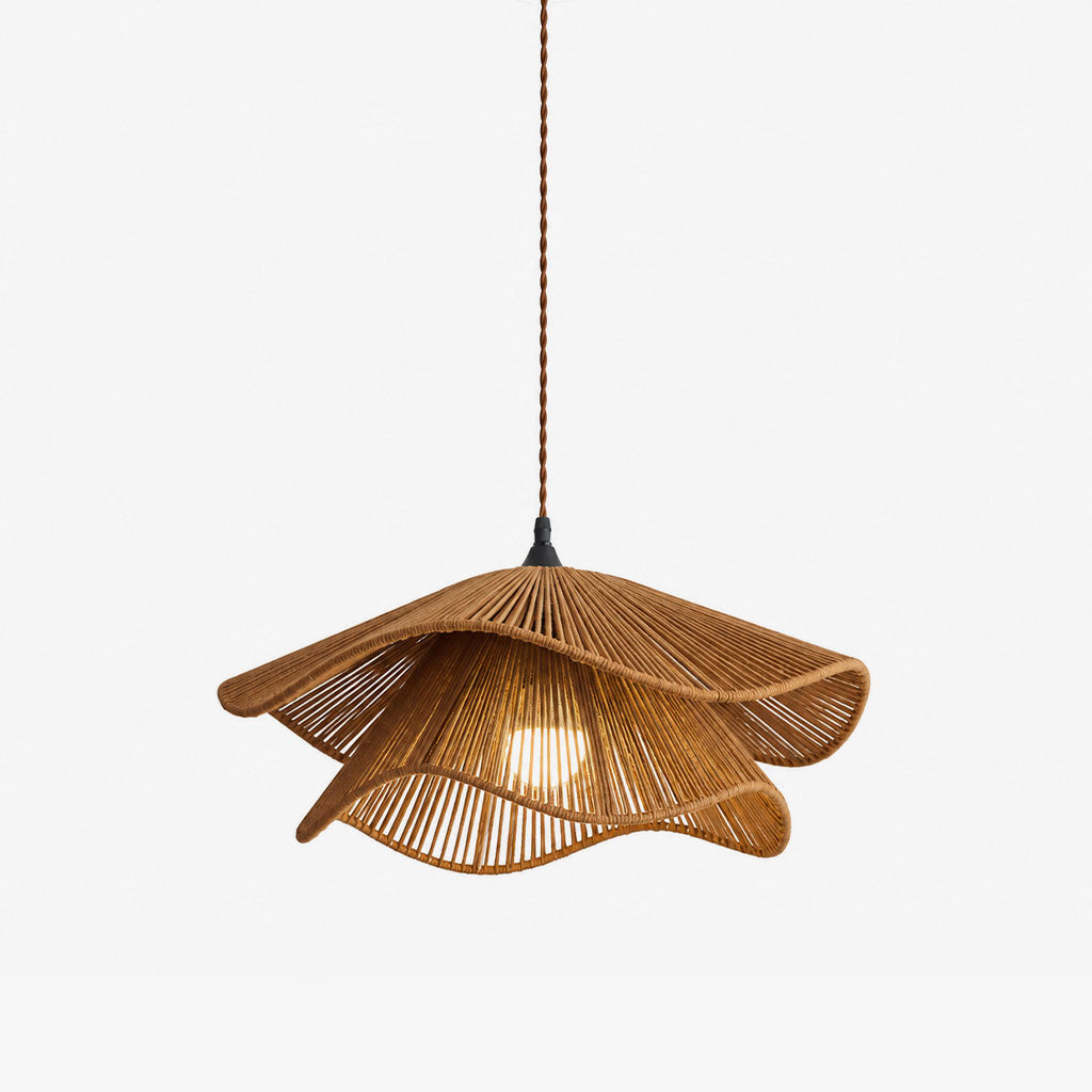 Corolla Cotton Cord Pendant Lamp