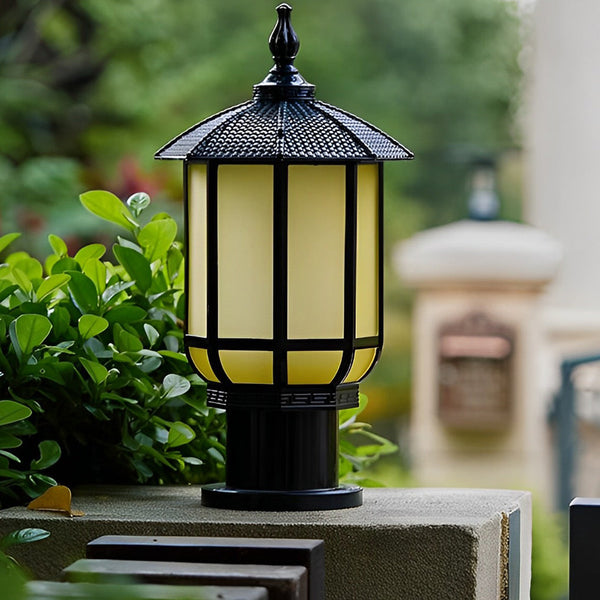 Caleliella Retro Outdoor Fence Post Lights