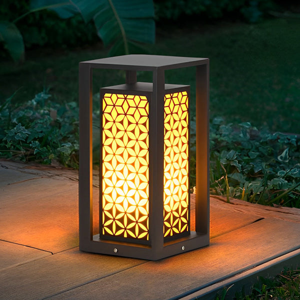 Viraarise Floral Pattern Unique Modern Pathway Lights