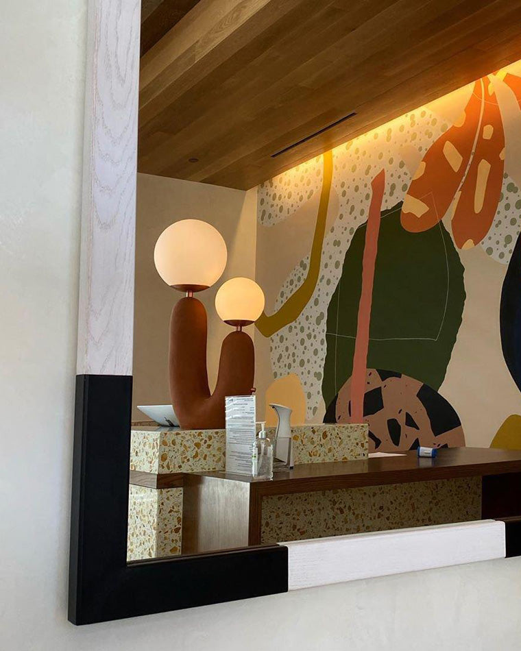 Globe Sculptural Table Lamp