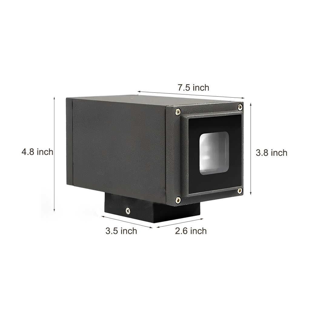 Gregory LED Outdoor Modern Outdoor Wall Washer Light