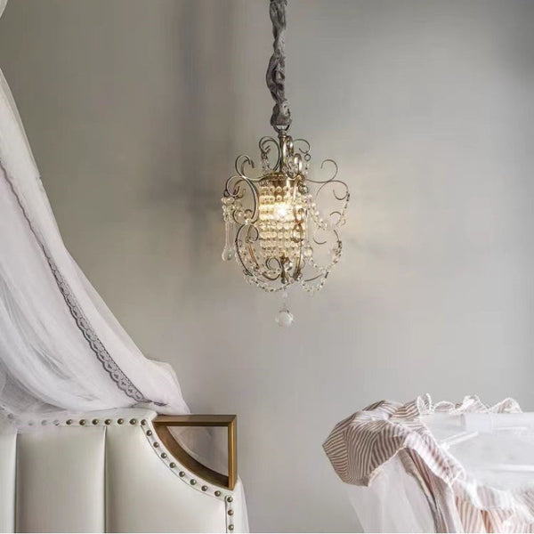 Silva Modern Crystal Pendant Light Bedroom