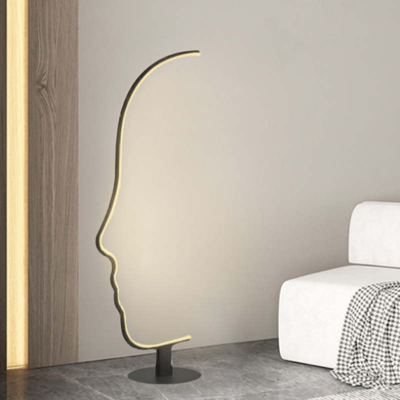 Creative Face Floor Lamp for Living Room