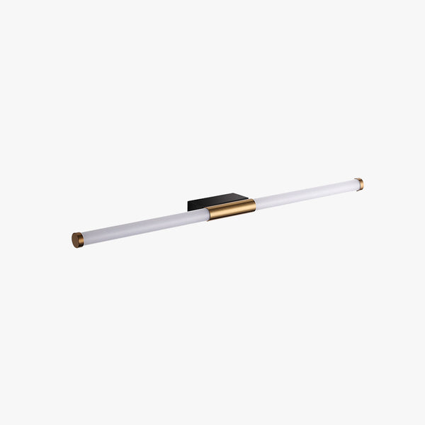 Arisha Modern Linear Cooper White Mirror Front Wall Lamp