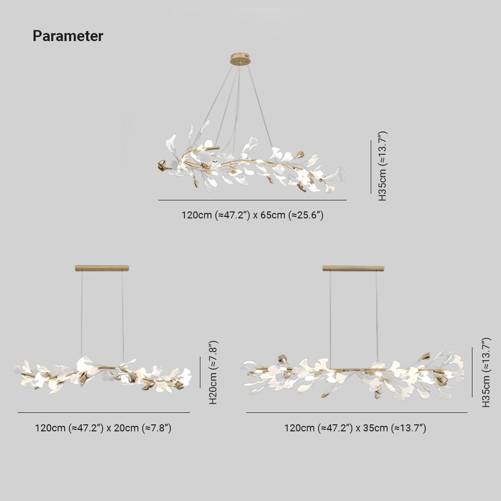 Olivia Modern Art Deco Metal & Ceramic Chandelier, Gold