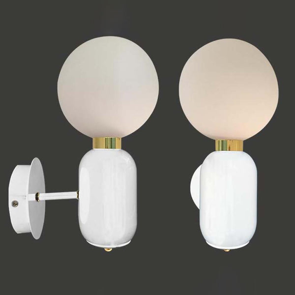 Celorina Modern Minimalist Glass Wall Light