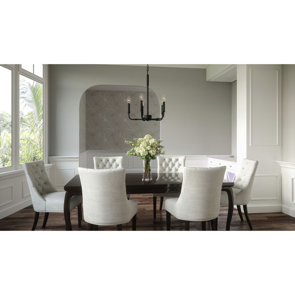Abner Industrial Modern Brass Chandelier