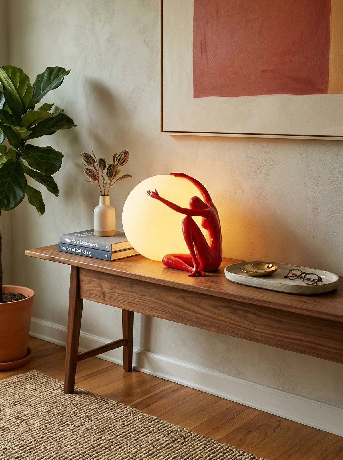 Statue Deco Table Lamp - A