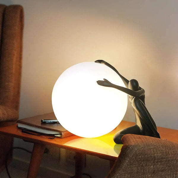 Statue Deco Table Lamp - A