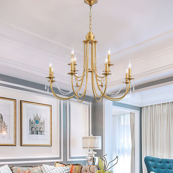 Acroma Modern Traditional Crystal Chandelier